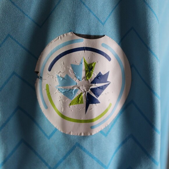 Halifax Wanderers Jersey - 2019 Home Jersey by Macron - Men's Medium - Picture 7 of 8